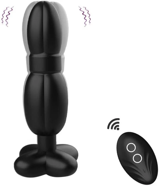 Rechargeable Remote-Controlled Prostate Massager – Dual-Motor Waterproof P‑Spot Stimulator - Image 2