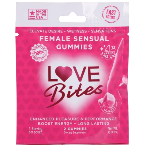 Love Bites® | Female Sensual Gummies - 2 pack