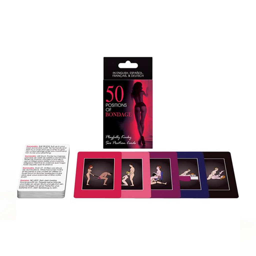 50 Positions of Bondage – Kinky Sex Position Cards for Couples - Image 2