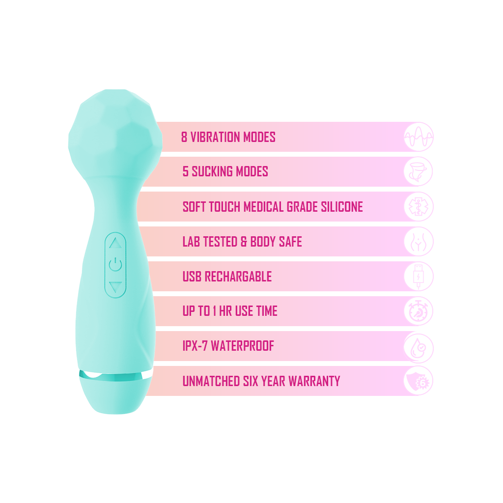 Double Delight Dual Vibration & Suction Toy - Image 2