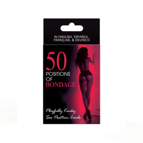 50 Positions of Bondage – Kinky Sex Position Cards for Couples
