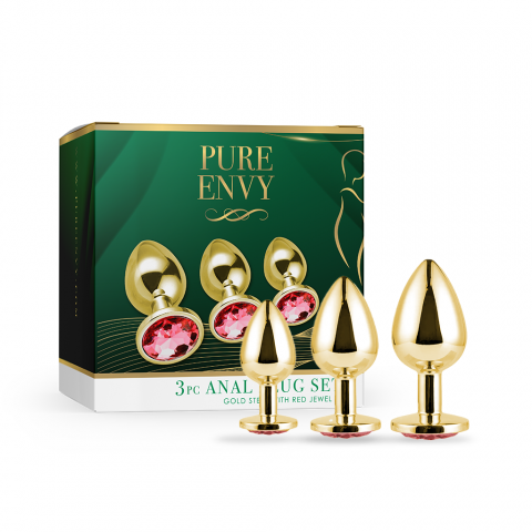 Gold Plated Anal Plug