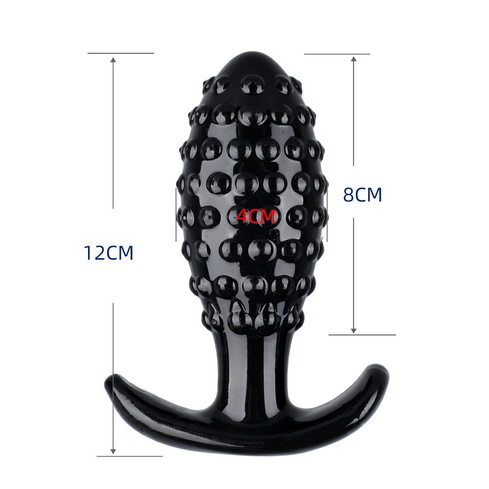 Silicone Anal Plug with Dotted Texture – G-Spot & Prostate Massager - Image 5