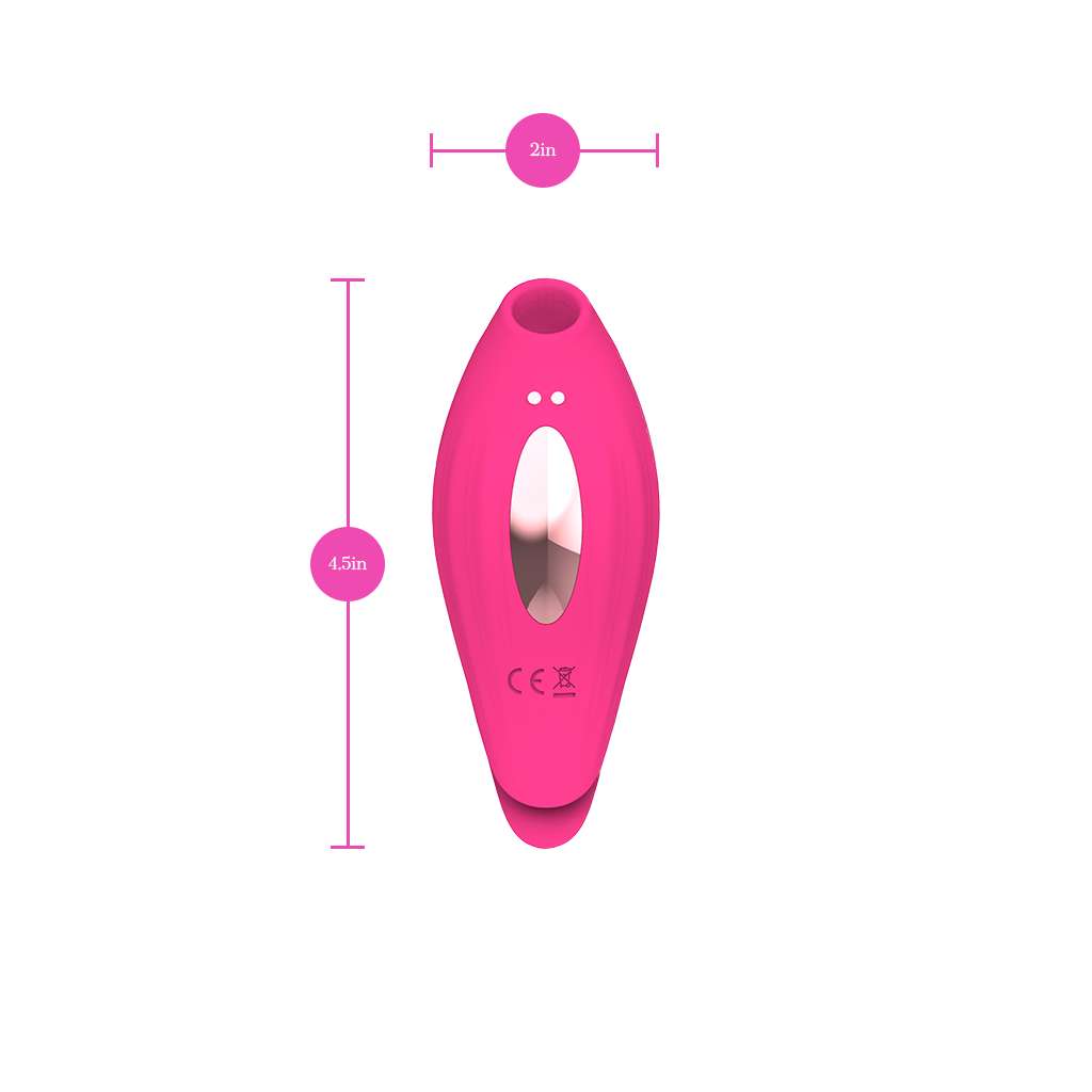 The Kisser – Dual-Action Clitoral Suction Vibrator with 5 Suction & 10 Vibration Modes - Image 3