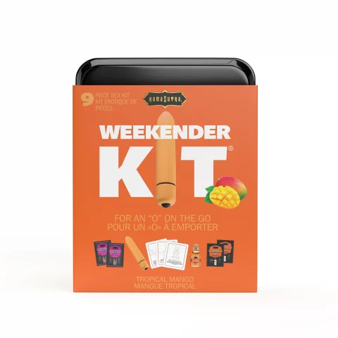 KamaSutra Weekender Kit – Tropical Mango 9-Piece Travel Pleasure Set