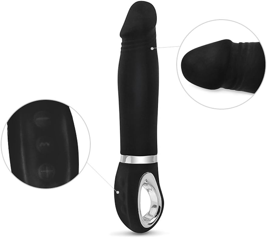 Pleasure Pistol G-Spot & Clitoral Vibrator with O-Pull Ring – 10 Vibration Modes - Image 4
