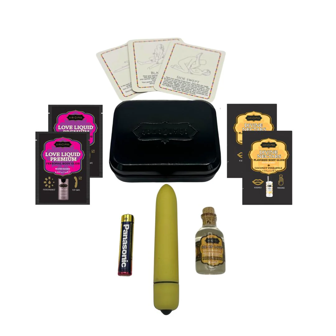 KamaSutra Weekender Kit – Coconut Pineapple 9-Piece Travel Pleasure Set - Image 3