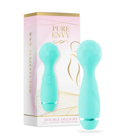 Double Delight Dual Vibration & Suction Toy