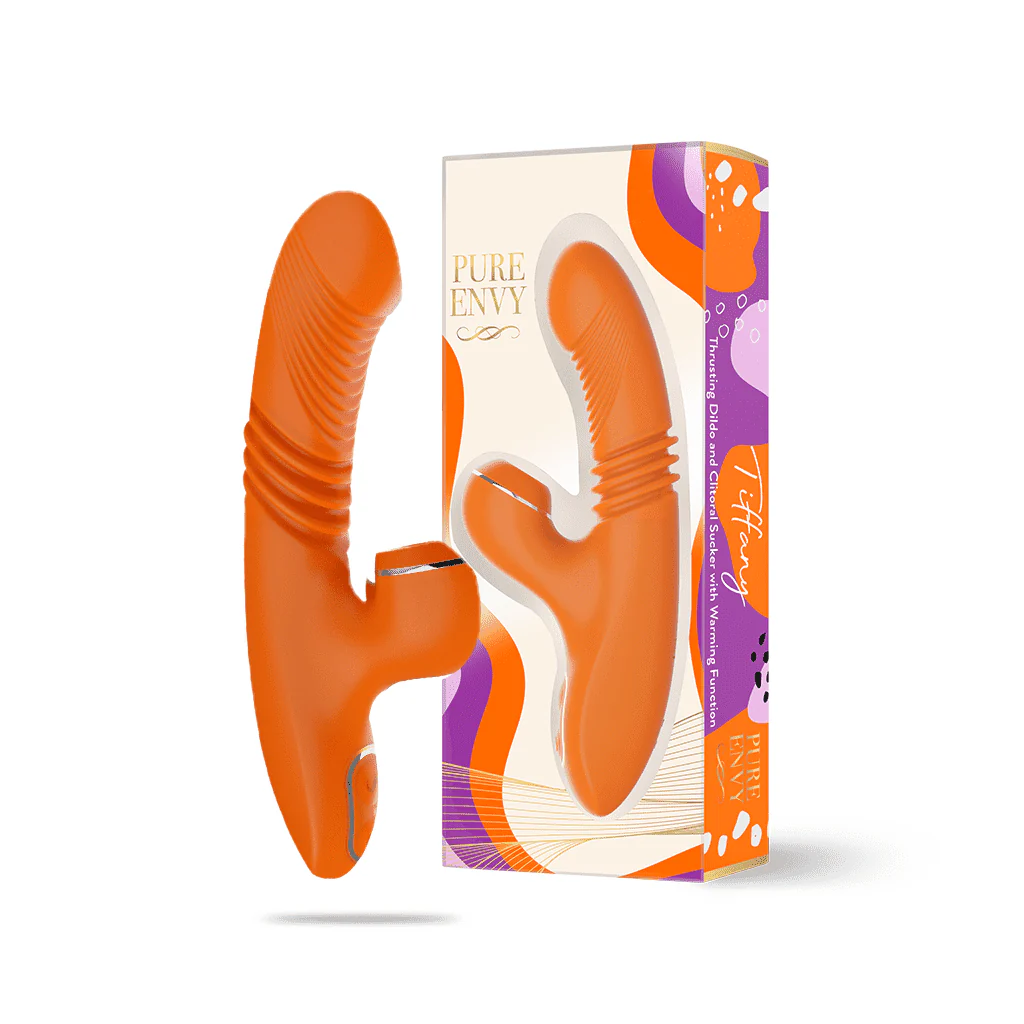 Tiffany Rabbit Vibrator with Clitoral Suction – Dual Stimulation by Pure Envy
