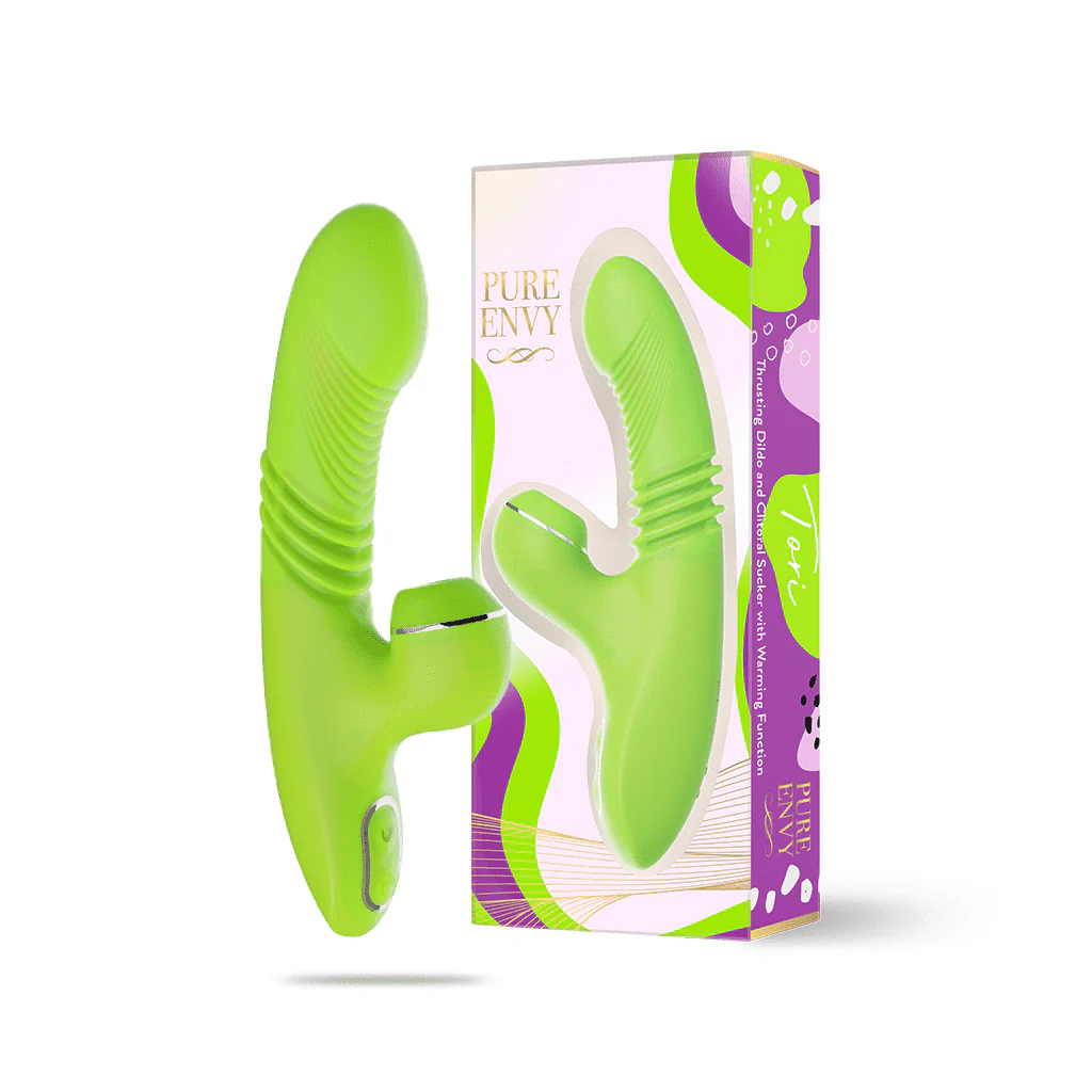 Tori Rabbit Vibrator with Clitoral Suction – Dual Stimulation by Pure Envy